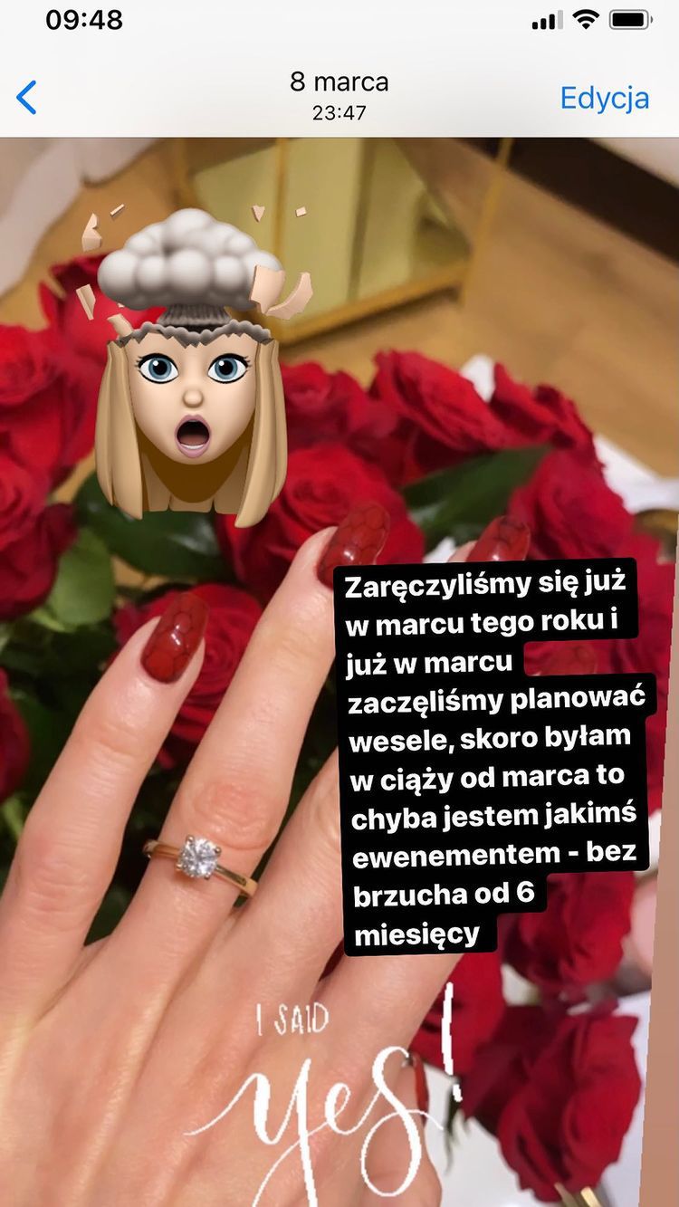 Joanna Opozda komentuje rzekomą ciążę