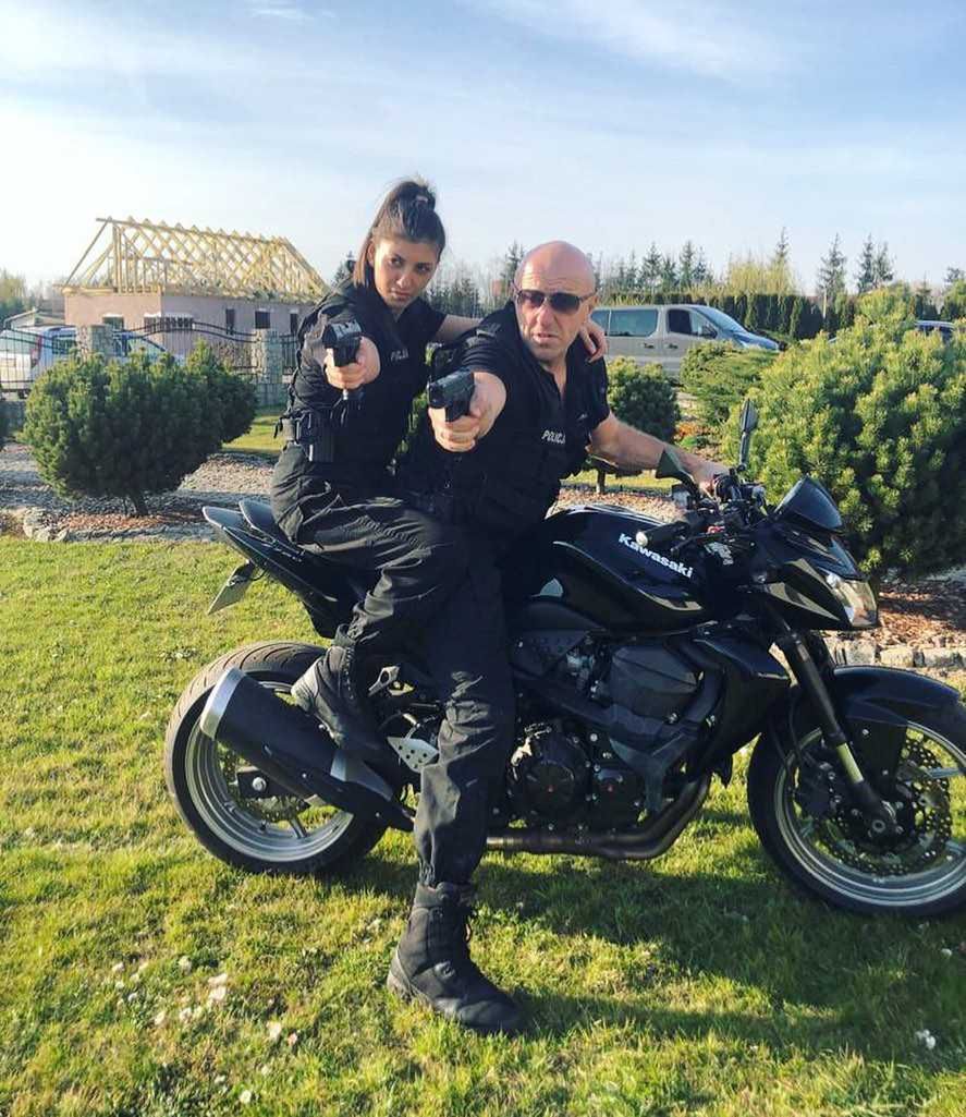 Kasia Vu Manh i Mariusz Węgłowski pracują na planie 11. sezonu serialu Policjanci i policjantki