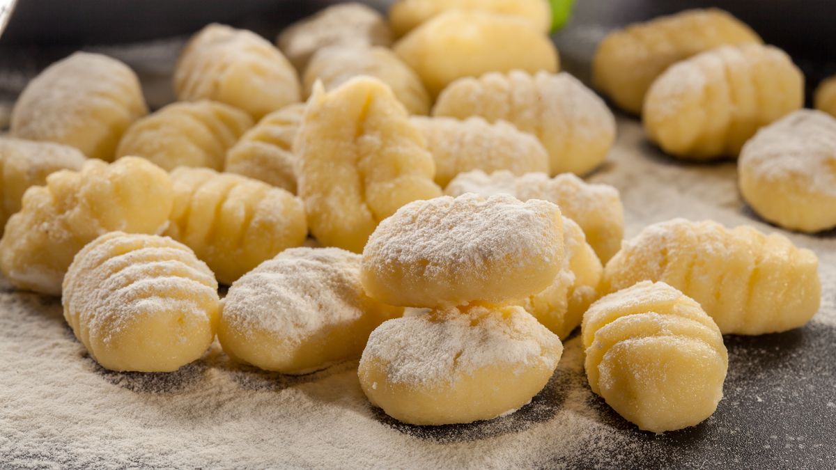 Gnocchi to wloskie kluseczki, które można porównać do kopytek 
