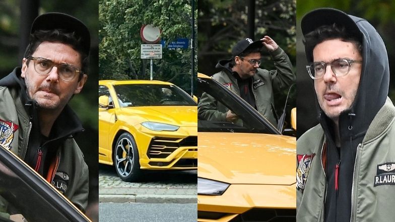 Kuba Wojewódzki łamie przepisy, jeżdżąc po Warszawie