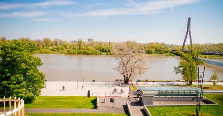Warszawa. Pogoda. W niedzielę ciepło i słonecznie
