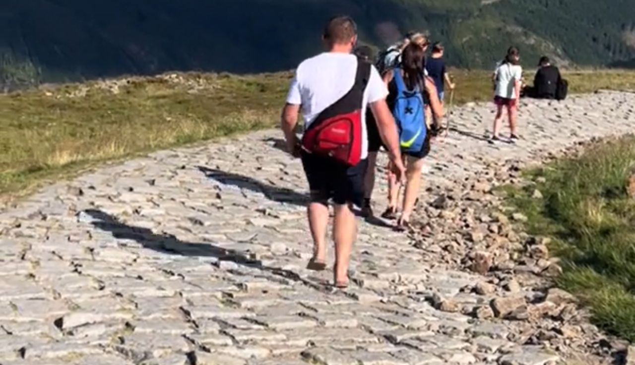 Taki widok na Śnieżce. Aż złapała za telefon