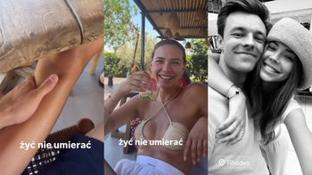 Sandra Kubicka relacjonuje greckie wakacje z UKOCHANYM, który masował jej łydki w knajpie. "Żyć nie umierać". Ile zapłacili za hotel? (FOTO)