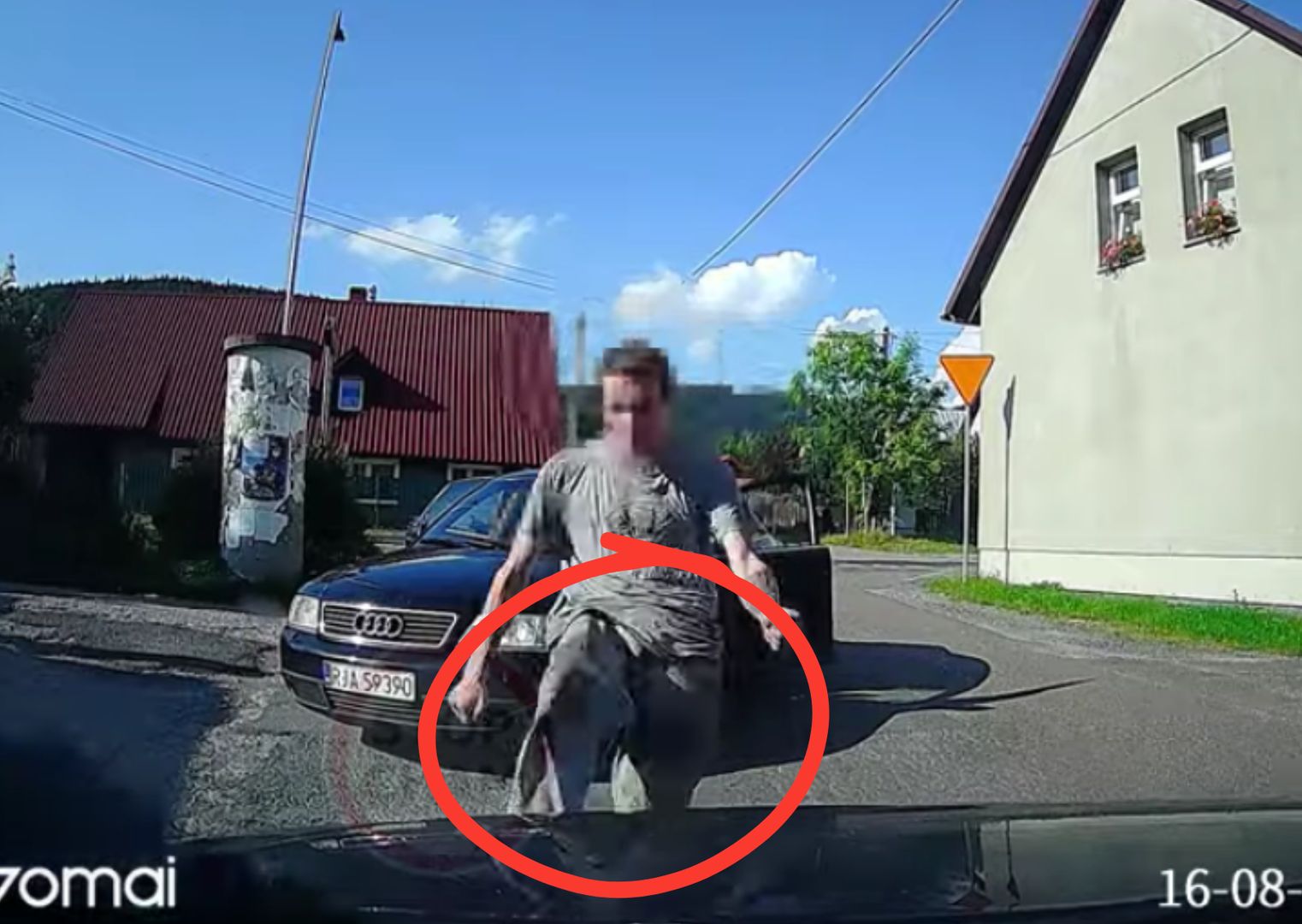 Wyskoczyli z audi i się zaczęło. Oto powód furii. Wideo w sieci