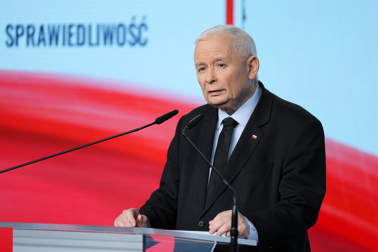 Zapytali go o słowa na temat Nawrockiego. Kaczyński: Nie warto