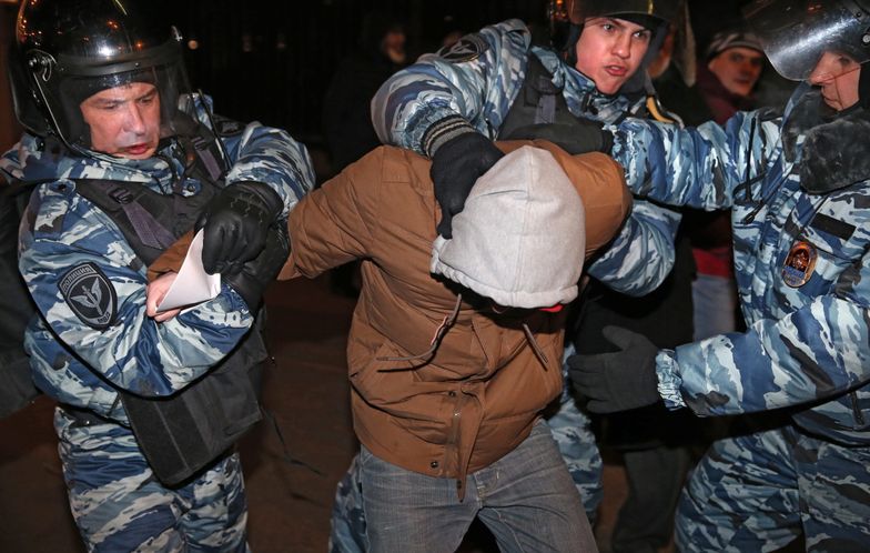 Protesty w Rosji. Zatrzymano kilkanaście osób