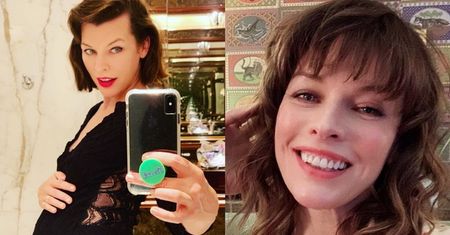 Milla Jovovich jest W TRZECIEJ CIĄŻY! Pokazała zdjęcie z brzuszkiem i zdradziła PŁEĆ DZIECKA (FOTO)