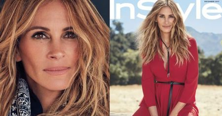 Julia Roberts świętuje 50. urodziny na okładce "InStyle"