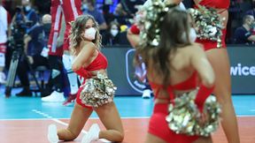 ME siatkarzy. Cheerleaderki w trakcie półfinałów w Katowicach (galeria) 