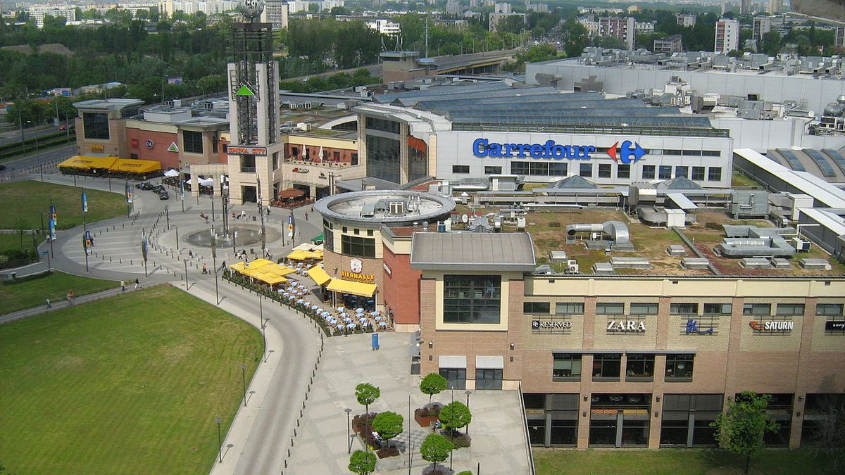 Centrum Handlowe Arkadia w Warszawie to największa galeria w Polsce.
