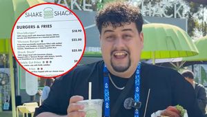 Burger, frytki i shake. Paragon grozy na Australian Open