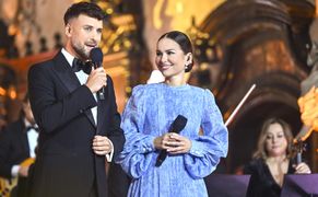 Polsat Wielkie kolędowanie z Polsatem Na Skałce w Krakowie