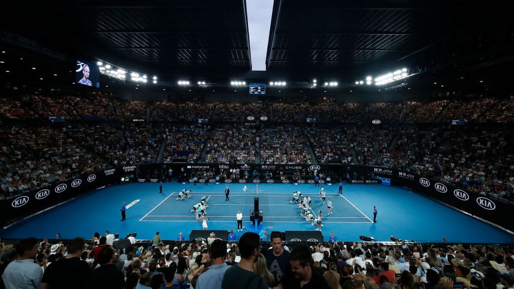 Getty Images / Daniel Pockett / Na zdjęciu: jeden z kortów Australian Open