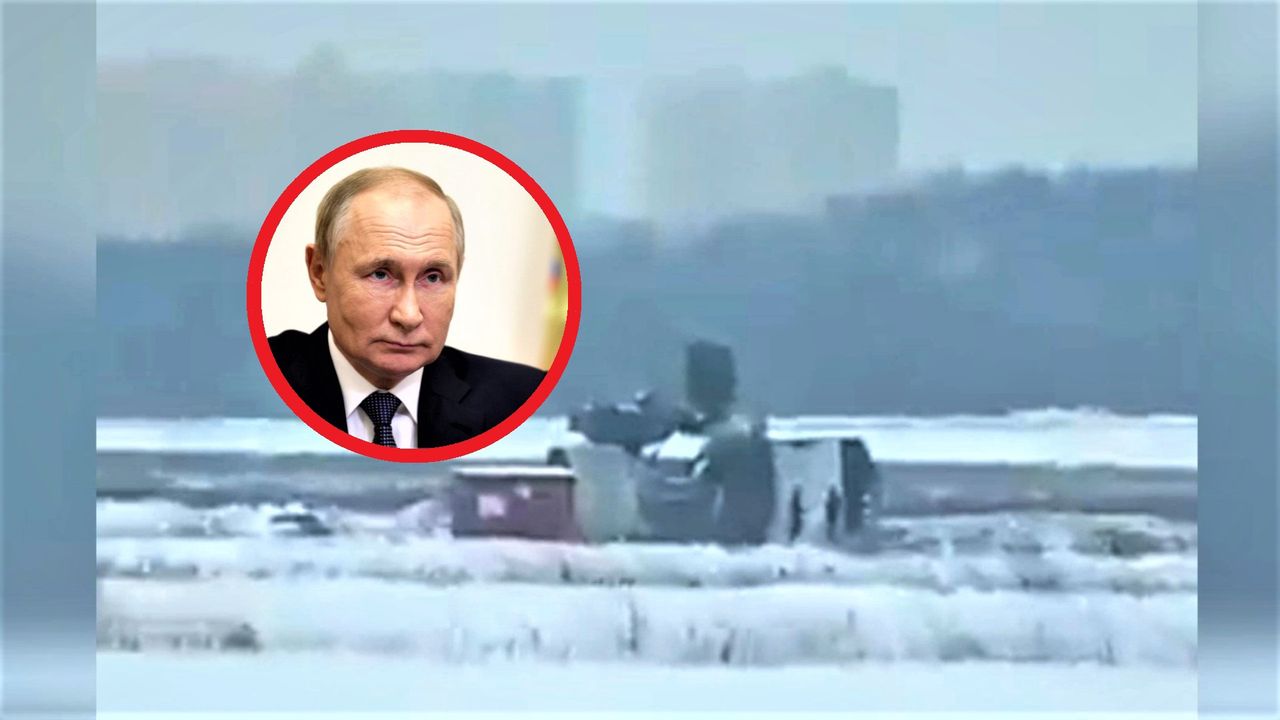 "Panika u Putina". Nagranie spod Moskwy to dowód