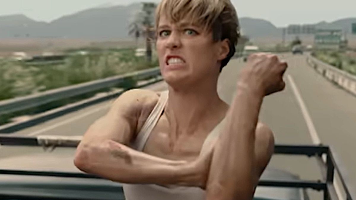 Mackenzie Davis w filmie "Terminator: Mroczne przeznaczenie"
