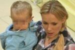 Polska aktorka w ciąży z dzieckiem na zakupach