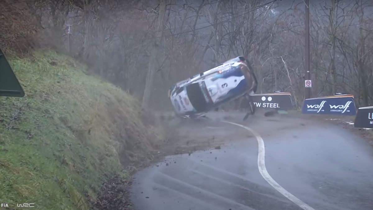 Zdjęcie okładkowe artykułu: YouTube / WRC / Na zdjęciu: wypadek Teemu Suninena