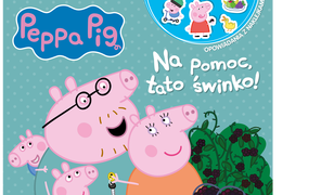 Peppa Pig. Peppa Pig. Opowiadania z naklejkami. Na pomoc, tato świnko!