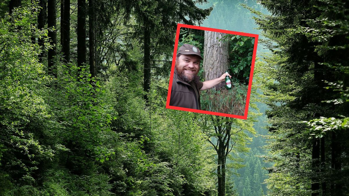 Nadleśnictwo otrzymało zgłoszenie o nielegalnych odpadach. Okazało się, że to jednak butelka