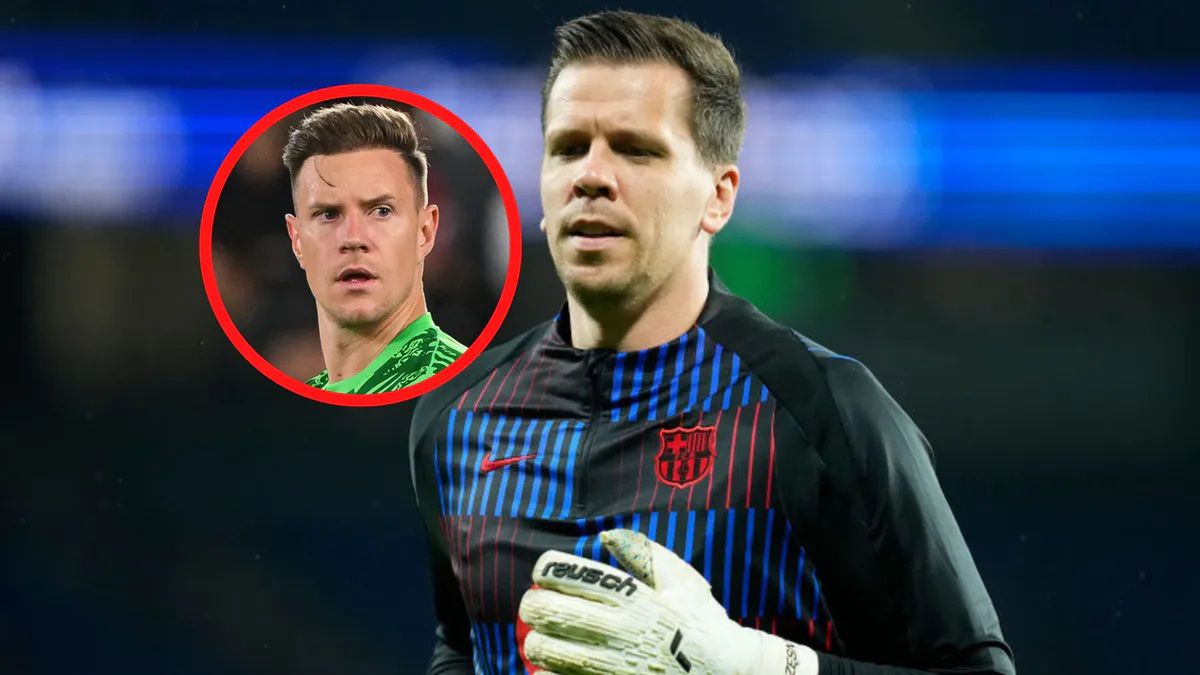 Getty Images / Na zdjęciu: Wojciech Szczęsny, w kółeczku Marc-Andre ter Stegen