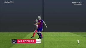 To dlatego zaliczyli gola Barcelonie. Niesie się ujęcie z VAR