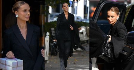 Uzbrojona w torebkę Dior za 16 TYSIĘCY Izabela Janachowska wsiada ze słodkim pakunkiem do wartego ponad 3 MILIONY Rolls-Royce'a