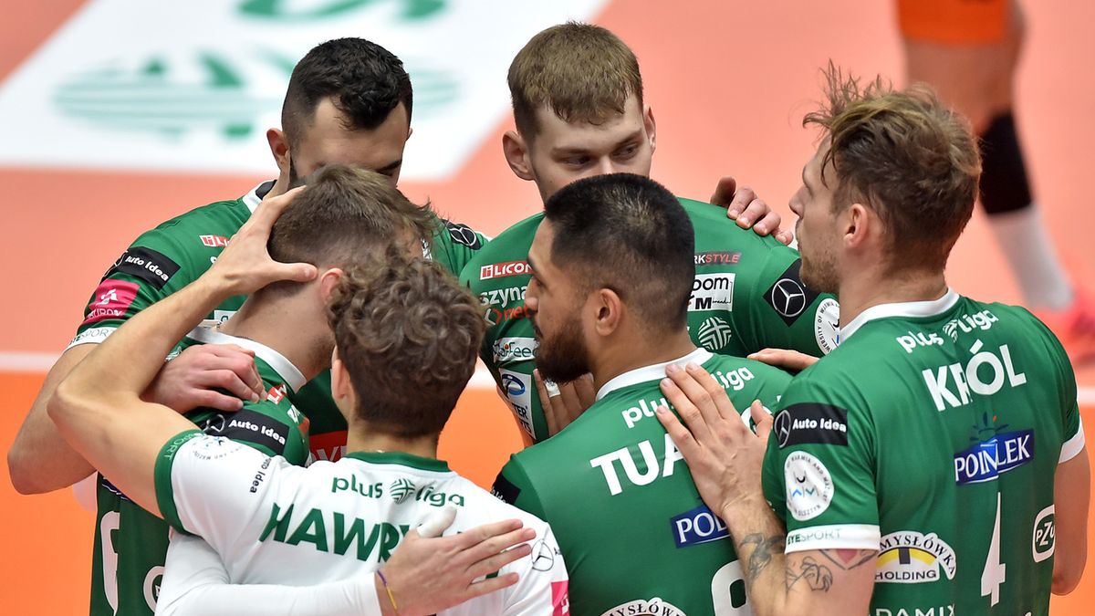 WP SportoweFakty / Krzysztof Porębski / Na zdjęciu: siatkarze Indykpol AZS-u Olsztyn