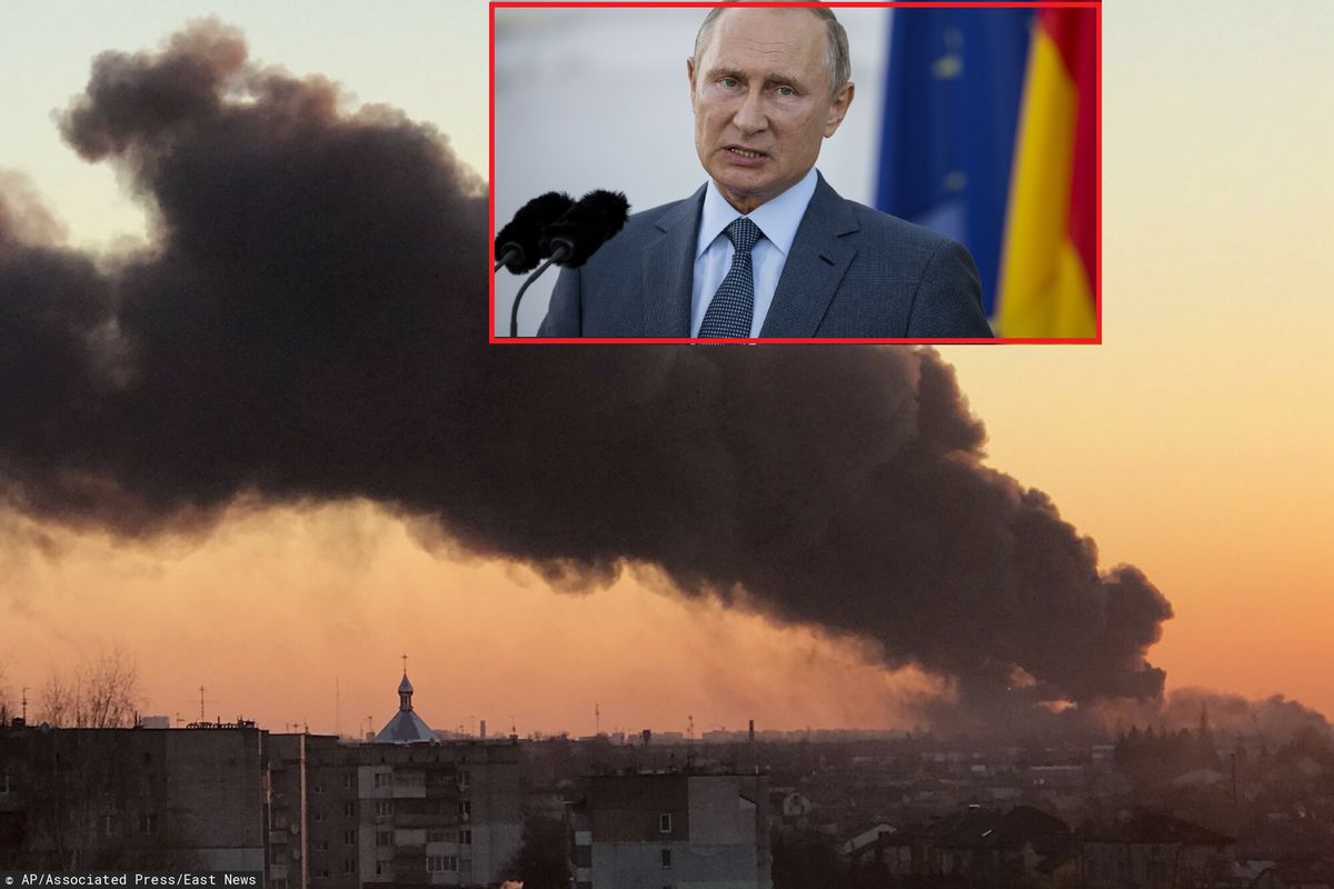 Putin atakuje Lwów. Ma określony cel