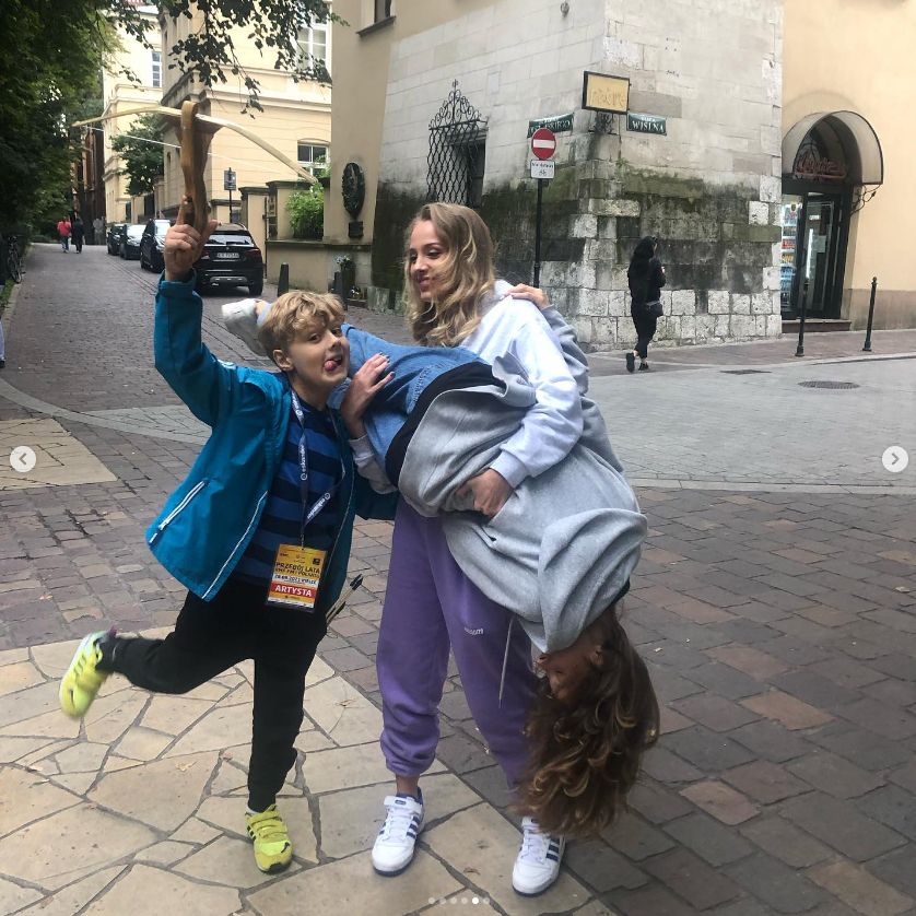 Wiktoria Gąsiewska i Nicole Gąsiewska