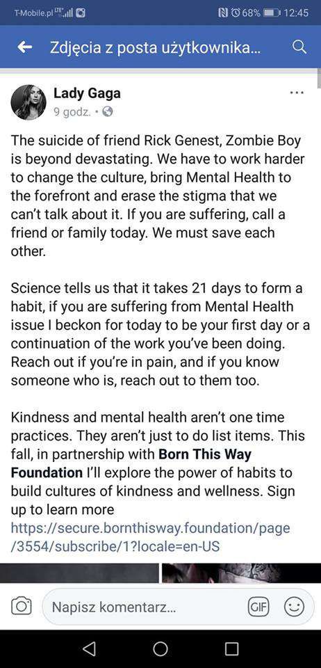 Zombie Boy nie żyje