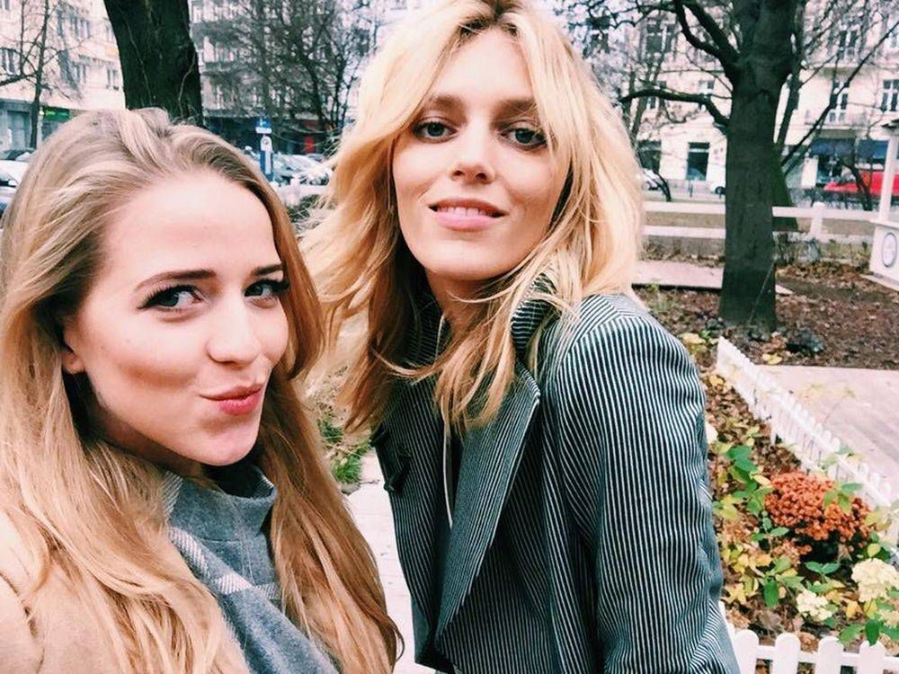Anja Rubik i Jessica Mercedes Fot. screen z Facebook