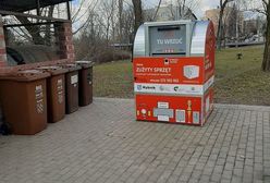 Rybnik. Stanęły kontenery, łatwy sposób na elektrośmieci