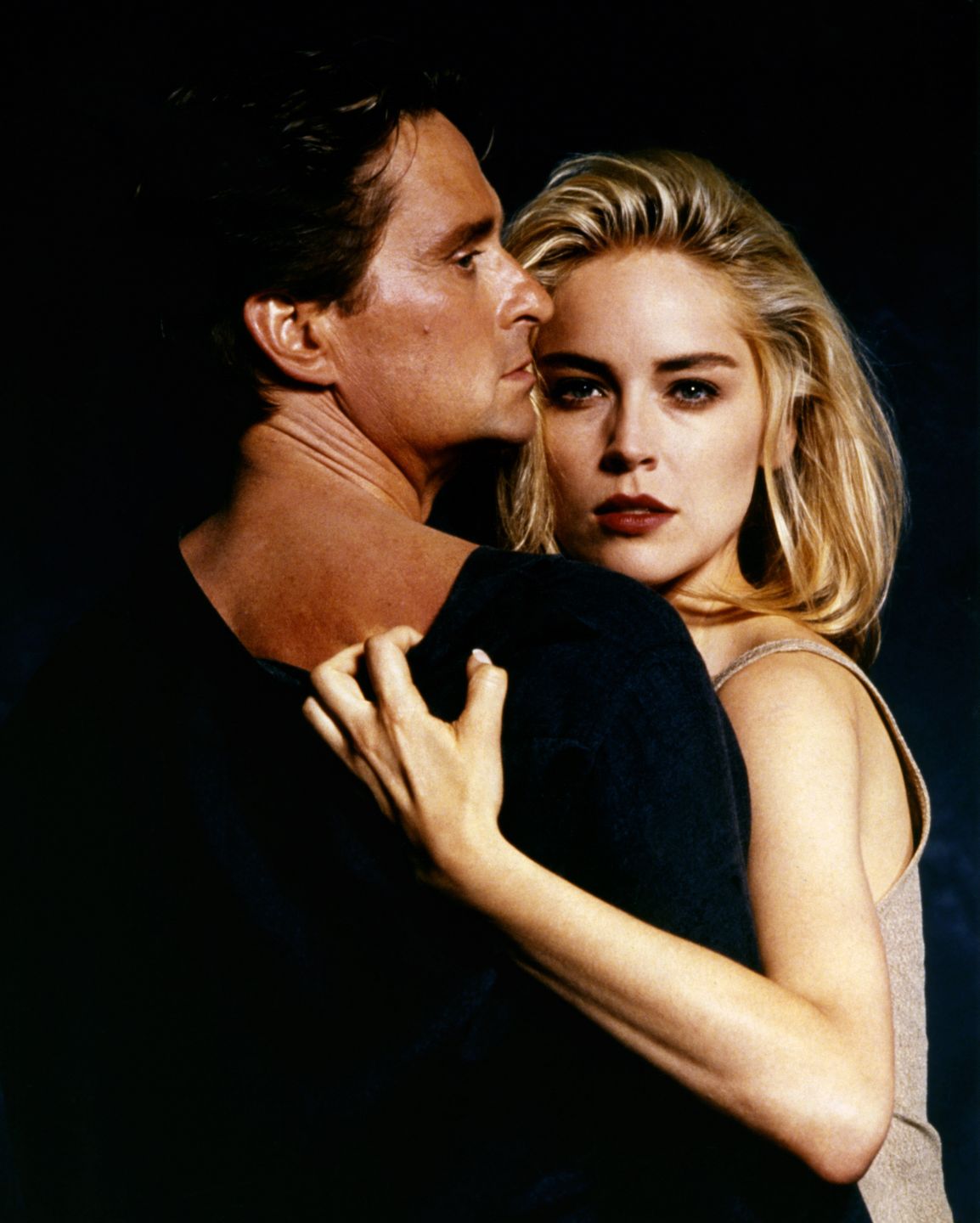 Sharon Stone w "Nagim instynkcie" 