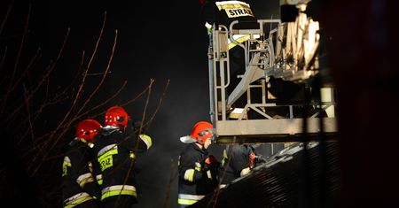 Romanowo Górne. Pożar domu jednorodzinnego. Znaleziono ciało