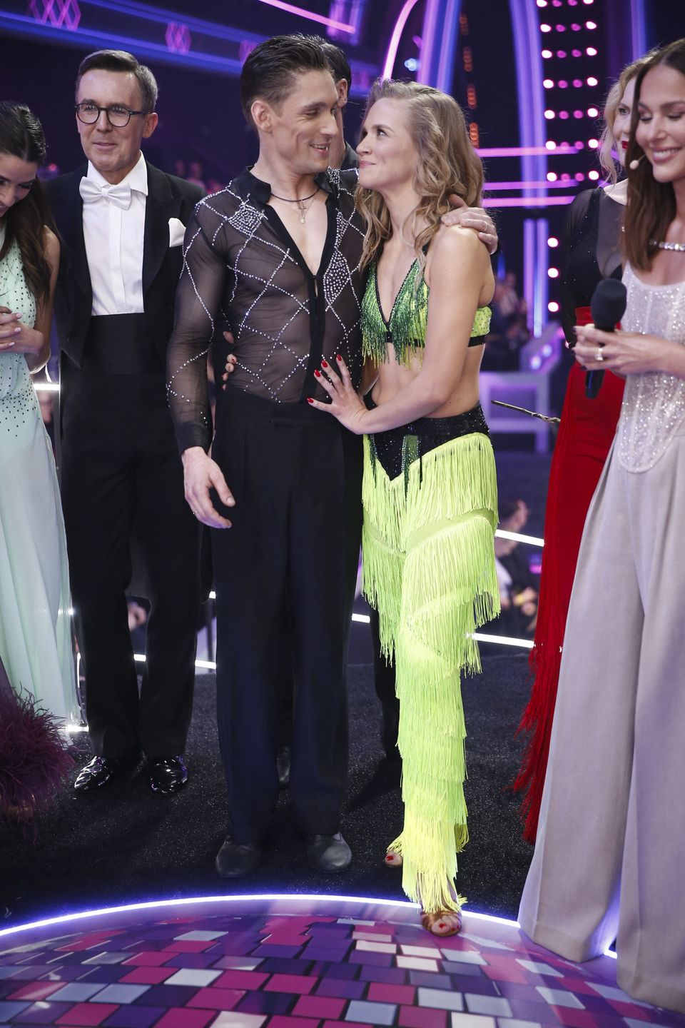 Filip Gurłacz i Agnieszka Kaczorowska w "TzG"
