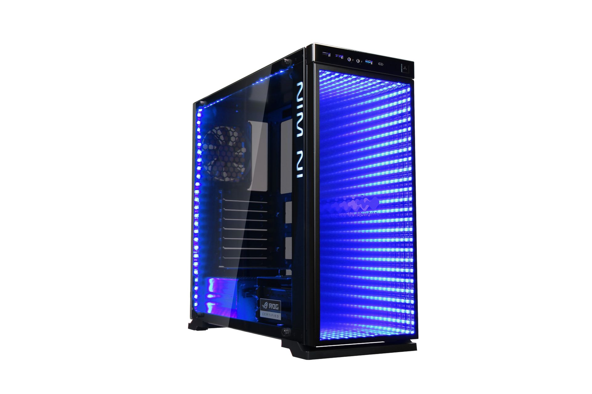 In Win 805 Infinity: efektowna obudowa z LED-owym efektem głębi 7