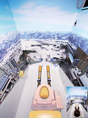 ski-jump-stall