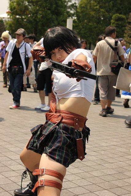 Śliczne azjatki z tokijskiego konwentu Comiket 8