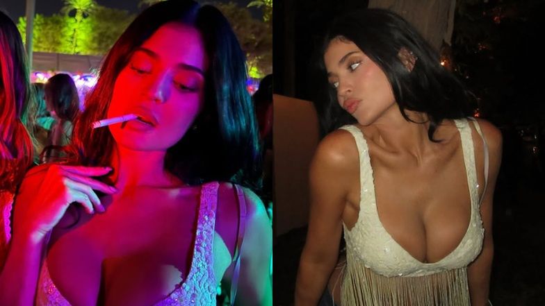Kylie Jenner bawi się na Coachelli
