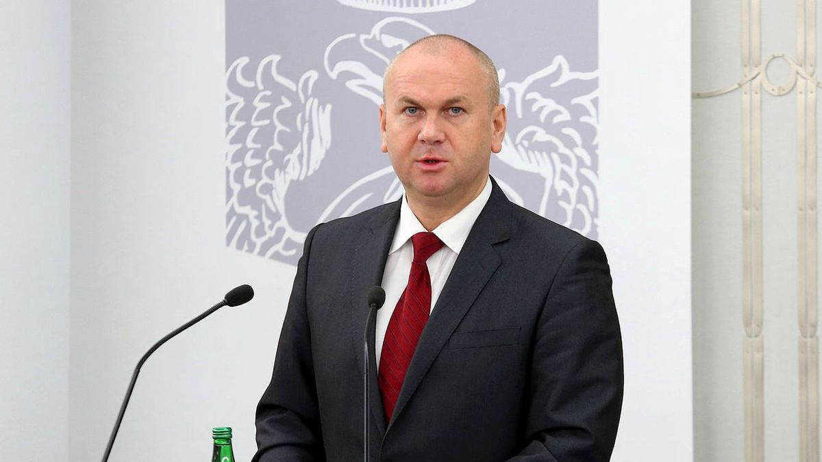 Na zdjęciu szef CBA Paweł Wojtunik