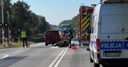 Łysomice: Wypadek na DK91. Zderzyły się samochód i motocykl