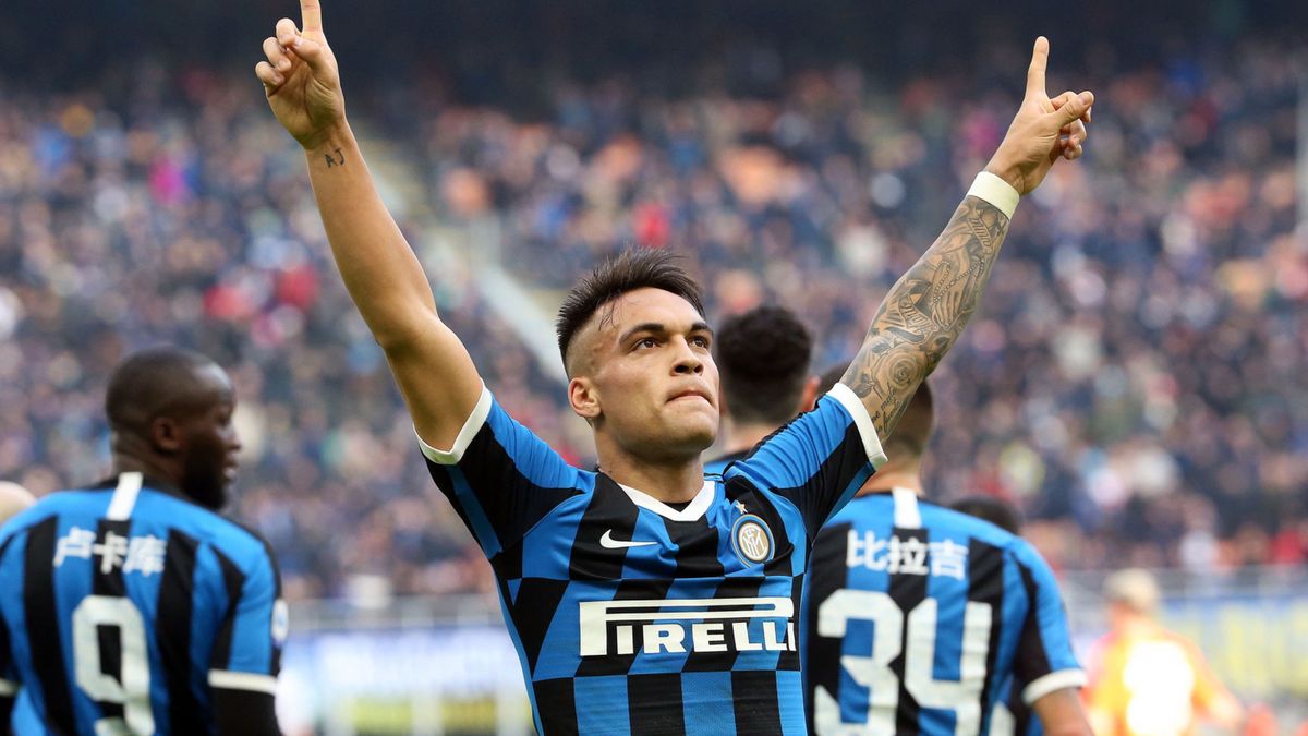 PAP/EPA / MATTEO BAZZI / Na zdjęciu: Lautaro Martinez