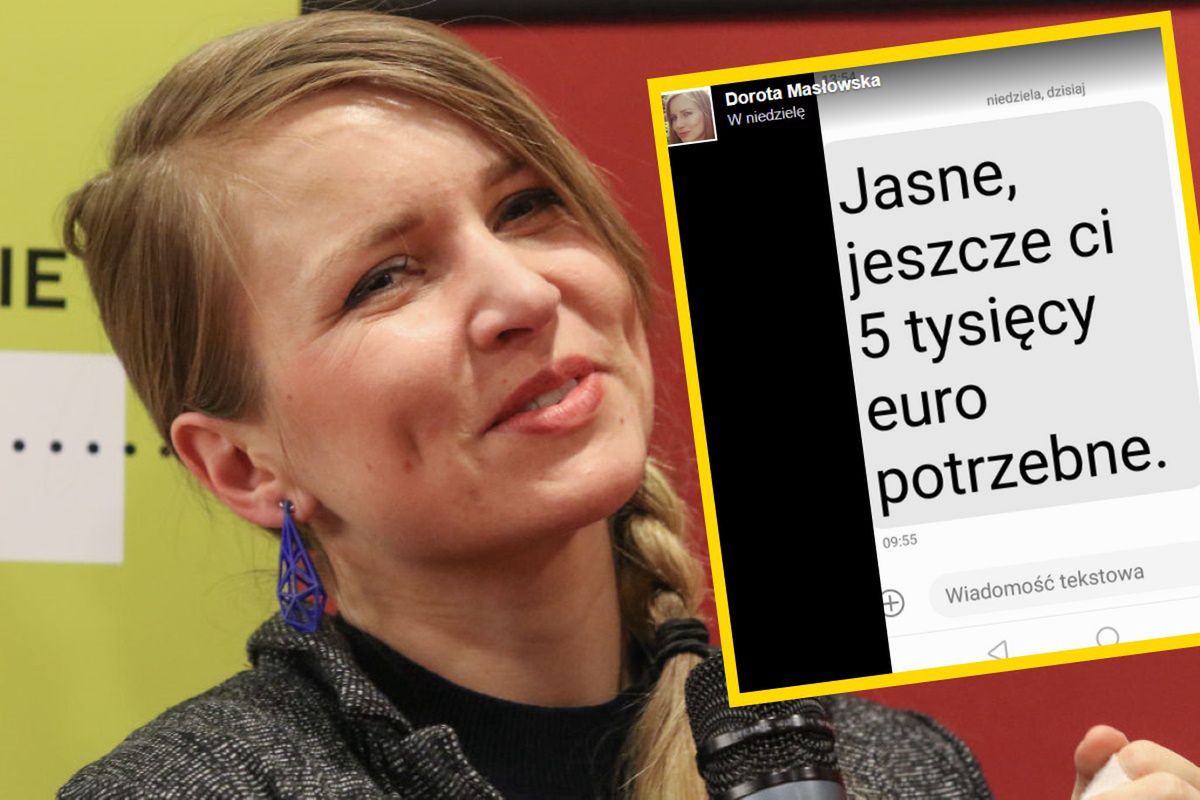 Polsko-niemiecka nagroda dla Doroty Masłowskiej. "Jasne, jeszcze ci 5000 euro potrzebne"