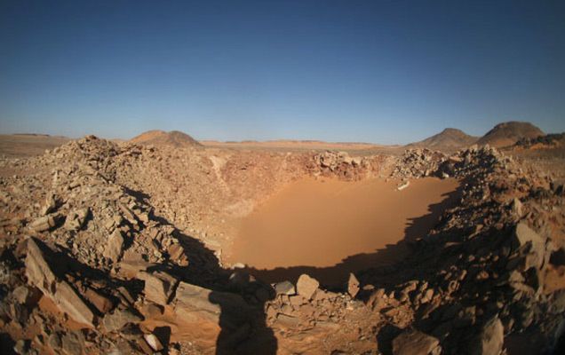 Najlepiej zachowany krater odkryty dzięki Google Earth 2
