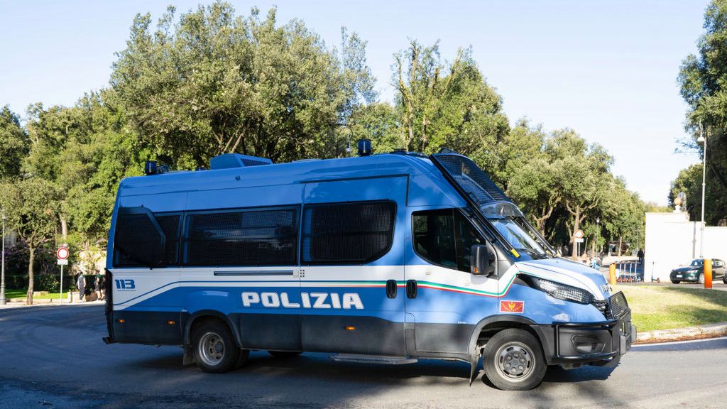 włoski wóz policyjny