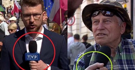 Prowokacja TVP na marszu 4 czerwca. Tak zachował się reporter "Wiadomości"