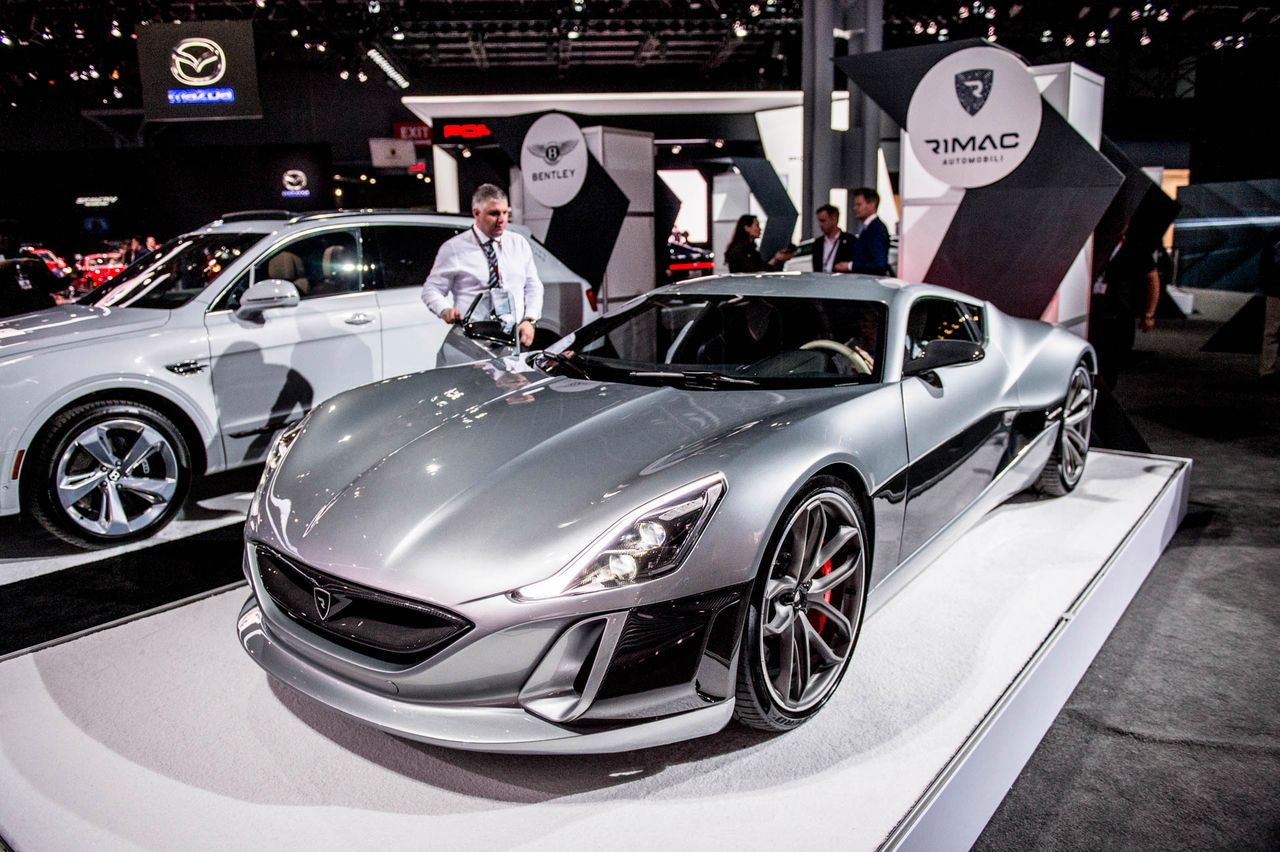 Chorwacki Rimac - elektryczny supercar