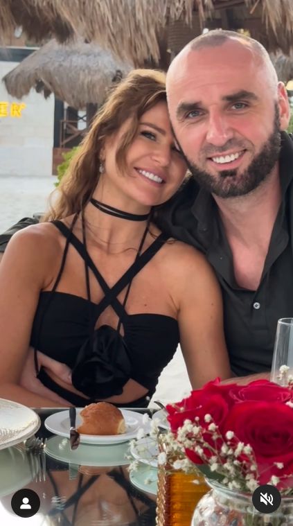 Marcin Gortat z żoną świętują trzecią rocznicę ślubu