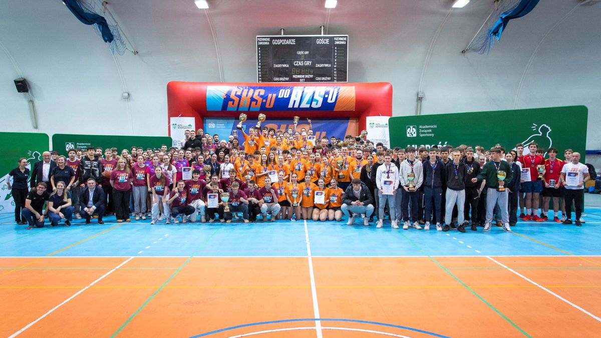 Materiały prasowe / Reprezentanci AZS Wrocław po raz pierwszy triumfowali w finale akcji Z SKS-u do AZS-u