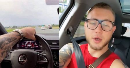 Mądry inaczej raper Kubańczyk nagrywa, jak pędzi 230km/h autem z wypożyczalni. Jest się czym chwalić?
